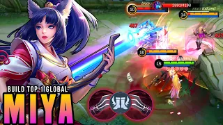 Miya LifeSteal with Brutal Damage!! - Build Top Global Miya 2024 ~ MLBB