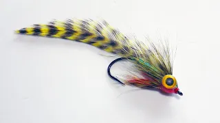 Matuka Minnow streamer Version fly tying instructions by Ruben Martin english subtitles