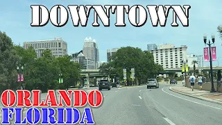 Orlando - Florida - 4K Downtown Drive - 2024
