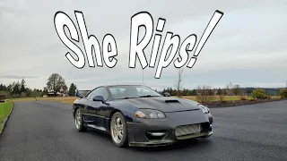 3000gt VR4 First Drive!  (IT RIPS!)