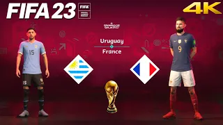 FIFA 23 - Uruguay vs. France - FIFA World Cup Qatar Final | PS5™ Gameplay [4K 60FPS] Next Gen