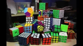 My Entire Rubik's Cube Collection! [140+ Puzzles]