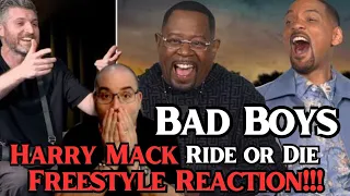 Harry Mack Freestyle - Will Smith & Martin Lawrence (Bad Boys Ride or Die Set) REACTION!!!