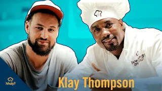 Klay Thompson can't choose between Rocco and Steph Curry