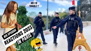 Big Episode In Paris at the Eiffel Tower /Best Reactions by the Bushman/BushWoman Prank