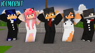 WEDDING COUPLE DANCE | CHICKEN WINGS MEME | PHUT ON DANCE | HERO TONIGHT DANCE - Minecraft Animation