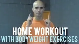 Home Workout with Bodyweight Exercises