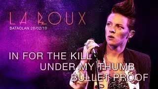 La Roux - In For The Kill / Under My Thumb / Bullet Proof (live at Le Bataclan 2010)