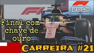 F1 2019 - MODO CARREIRA #21 ABU DHABI - FINAL COM CHAVE DE OURO