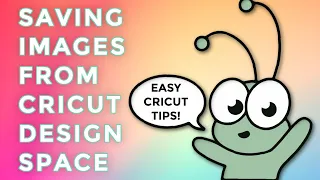 How to Save A Image from Cricut Design Space (Mac)