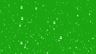 Green screen rain freeze