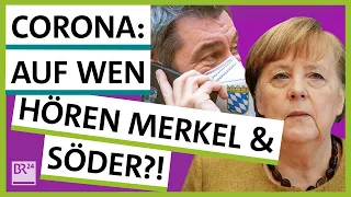 Die Corona-Berater: Auf wen hören Angela Merkel und Markus Söder? | Possoch klärt! | BR24