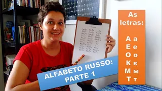 ALFABETO RUSSO 1: А а Е е О о К к М м Т т