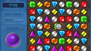Bejeweled Deluxe: I am not going to farm score. Epic FAIL at the end.