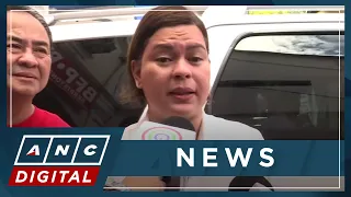 Sara Duterte reacts to US VP Kamala Harris' PH visit | ANC