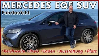 Mercedes EQE SUV Das elektrische E-Klasse SUV im Test | Probefahrt Reichweite Motor Review 2023