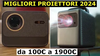 MIGLIORI PROIETTORI 2024 per TUTTE le TASCHE! da 100€ a 1900€ da Amazon