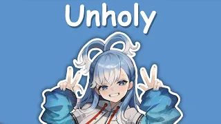 【Hololive Song / Kobo Kanaeru Sing 唱歌】Sam Smith, Kim Petras - Unholy (with Lyrics)