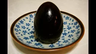 Черное Тухлое Яйцо из Китая! КАКОЕ ОНО НА ВКУС?