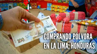 ASÍ ES LA VENTA DE PÓLVORA EN HONDURAS | CUETERAS DE LA LIMA, CORTÉS