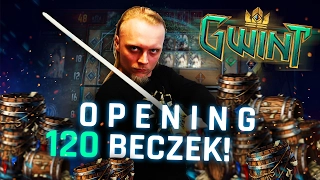 GWINT - OPENING 120 beczek na premierę frakcji Nilfgaard!!!