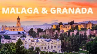 MALAGA & GRANADA Travel Vlog | Andalusia Road Trip #malaga #granada #spain