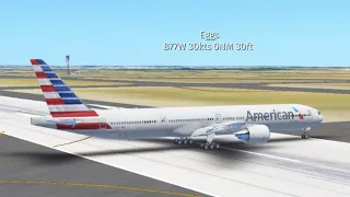 (ATC Audio) Very close call between Delta 1943 and American 106 Heavy Visualised