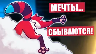 😂 ЕНОТ застрял в сугробе! ✅ Фурри прогулка, реакция людей, обнимашки и позитив