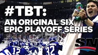 #TBT: The '93 playoff tilt between the Maple Leafs & Red Wings