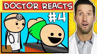 ER Doctor REACTS to Funniest Cyanide & Happiness Medical Scenes #4