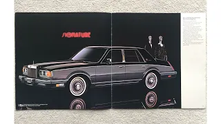 Brochure: '82 Lincoln Continental