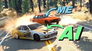 Tandem Drift with AI in BeamNG?!