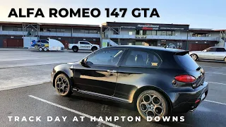 Alfa Romeo 147 GTA V6 Busso Track Day at the Hampton Downs Club Circuit #track #trackday #trackcar