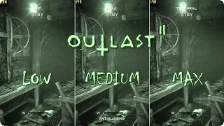 PC Graphics Comparison - Outlast 2 - Low vs Ultra Settings
