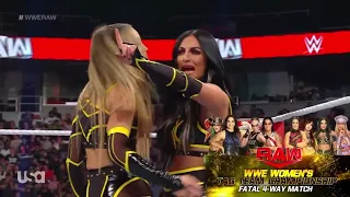 The Fatal 4-Way Match for the Vacant WWE Women's Tag Team Championship (1/2) - WWE RAW 5/29/2023