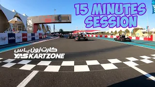 Yas KartZone 15 minutes session 2019-11-29