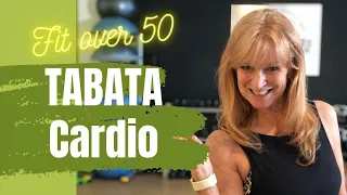 Quick Bodyweight TABATA Workout | 4 minute CARDIO Workout (Rocky) | Fit over 50