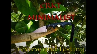 CRKT minimalist- the best EDC fixed blade?