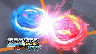 Hyuga vs Hikaru/ 11 Episode/Beyblade burst QuadStrike