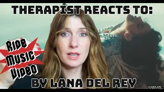 Therapist Reacts To: Ride Music Video by LDR *does NOT include end scene  bc I thought it was over*