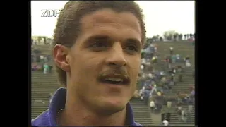 ZDF Sportstudio 20.04.1991 Labbadia FC Kaiserslautern Meister 1991 Bundesliga Stuttgart - FCK