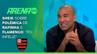 Sheik sobre polêmica de Rafinha e Flamengo: "Foi infeliz" | Arena SBT (22/03/21)