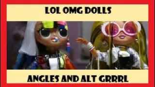 LOL Surprise OMG Surprise Series 2 and Lights Alt Grrrl and Angles Doll Review