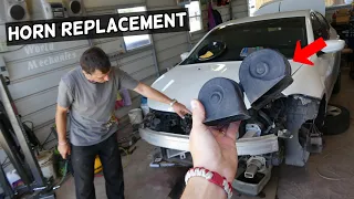 HORN REPLACEMENT LOCATION DODGE DART