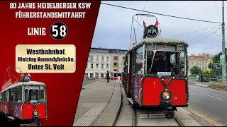 80 Jahre Kriegsstraßenbahnwagen in Wien – Linie 58 – Westbahnhof – Unter St. Veit | Wiener Grantler