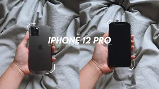 iPhone 12 Pro unboxing (Graphite) ✨ // iPhone 8 vs iPhone 12 Pro