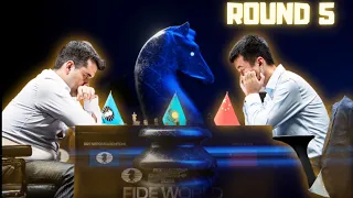 Absolute MADNESS! | Ian Nepomniachtchi vs Ding Liren | World Chess Championship 2023 | ROUND 5