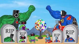 Rescue SUPERHEROES HULK Family & SUPERMAN  : Returning from the Dead SECRET - FUNNY