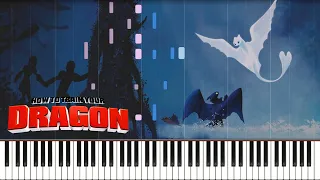 Romantic Flight - How to Train Your Dragon Piano Cover | Sheet Music