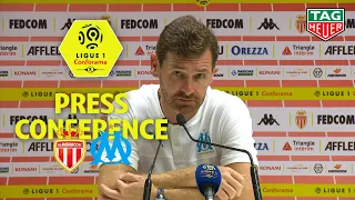 Press Conference AS Monaco - Olympique de Marseille ( 3-4 ) / 2019-20